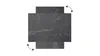 Metallische Magnettafel SCHWARZER MARMOR 90x60cm Produktbild-Vorschau 6