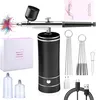 Airbrush sada, stříkací pistole s kompresorem Akumulátorová Náhled obrázku produktu 1