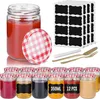 JOIEYOU Kleine Einmachgläser 12 Stück Set Mason Jar Rund Produktbild-Vorschau 1