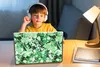 MuchoWow® Laptop Aufkleber Sticker Cover Muster - Grün - Produktbild-Vorschau 3