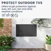 kwmobile 32" TV Outdoor TV Abdeckung - Fernseher Hülle Produktbild-Vorschau 10