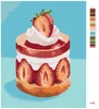 Zuty - Malen nach Zahlen - ERDBEER-DESSERT (MYROSLAVA Produktbild-Vorschau 3