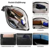Umhängetasche damen Mittelgroß, Handtasche mit mehreren, Produktbild-Vorschau 4