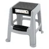 EDA 10183 Sgabello EDA, 1 gradino, PP, grigio/nero Anteprima dell’immagine prodotto 6