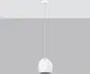 Lampa wisząca MINT biała 1xE27x15W ceramika / gips Podgląd zdjęcia produktu 10
