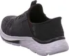 A rear view of a black and gray athletic shoe. Anteprima dell’immagine prodotto
