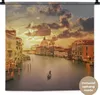 MuchoWow® Wandteppich Wandbehang Italien - Gondel - Canal Produktbild-Vorschau 1