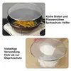 2 Stück Pfannenspritzschutz, Edelstahl Ölspritzschutz für Produktbild-Vorschau 7