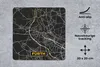 MuchoWow® Mauspad Mousepad Deutschland - Schwarz und Gold - Produktbild-Vorschau 2