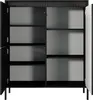 BETTSO Kommode SENSO 103x123 cm Schwarz – Hohe Kommode mit Produktbild-Vorschau 4