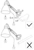 Lampada a pinza Nordlux Cyclone, nera Anteprima dell’immagine prodotto 8