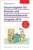 Steuerratgeber für Rentner und Ruhestandsbeamte - Ausgabe Produktbild-Vorschau 2