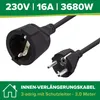 InLine 16403, 3 m, Czarny, 1 x gniazdo sieciowe, 230 V, 426 Podgląd zdjęcia produktu 3