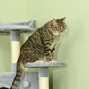 PawHut Kratzbaum 200H cm Katzenbaum mit Höhlen und Produktbild-Vorschau 11