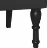 Chesterfield Bank Schwarz 119,5 x 64,5 x 75 cm Kunstleder Produktbild-Vorschau 9
