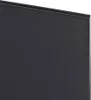 A close-up view of the edge of a dark gray electronic device, likely a television screen or frame. Produktbild-Vorschau