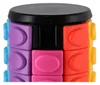 Puzzle-Zylinder/Turm aus farbigem Kunststoff 11cm Produktbild-Vorschau 6