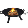Caminetto da esterno Ambiance, metallo, 22x56 cm, nero Anteprima dell’immagine prodotto 2