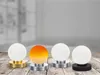 Kleine Tischlampe mit Glaskugel Weiß Ø12cm - LED per Touch Produktbild-Vorschau 12