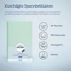 Julius Zöllner Spannbetttuch Jersey 90x40 cm Salbei Produktbild-Vorschau 3