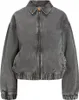 Jack & Jones Ziggy Washed Jjxx Bomberjacke Grau M Damen Produktbild-Vorschau 1