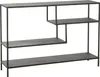 Niedriges Regal mit unregelmäßigen Ebenen aus Metall Produktbild-Vorschau 7