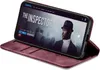A smartphone case is shown open, displaying a movie on its screen. Produktbild-Vorschau