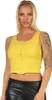 Damen T-Shirt Bauchfrei Top Bustier Oberteil Freizeit; Produktbild-Vorschau 1