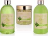 BRUBAKER Koupelová sada Aloe Vera Love s vaničkou ve zlaté Náhled obrázku produktu 3
