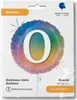 18"/Ø45cm Folienballon "Happy Colourful Rainbow" | #0 Produktbild-Vorschau 2