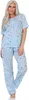 Damen Pyjama zweiteiliger Schlafanzug Pyjama-Set,  Produktbild-Vorschau 2