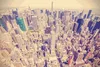 Vlies Fototapete RETRO ANSICHT VON MANHATTAN 375 x 250 cm Produktbild-Vorschau 2
