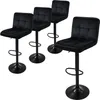 ML-Design 4er Set Barhocker Tresenhocker 360° drehbar, Produktbild-Vorschau 1