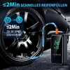 Elektrische Luftpumpe 150PSI, Tragbarer Akku Kompressor 12V Produktbild-Vorschau 4