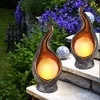 3er Set LED Gartenleuchte, Silber, Gold, Kugel, H 26,5 cm Produktbild-Vorschau 4