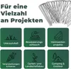 Novatool Heringe Erdanker 150x30x3mm 100 Stück, rostfrei Produktbild-Vorschau 7