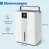 COSTWAY luchtontvochtiger, 35 liter per dag, elektrisch met Productafbeelding-voorbeeld 3
