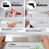 Unyqoos® Magnetische Messerleiste 40 cm – gebürsteter Produktbild-Vorschau 5