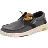 Męskie buty wsuwane Dockers by Gerli czarny/szary Podgląd zdjęcia produktu 38