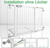 Barrière de sécurité YARDIN, double serrure, à clipser, Voir les images du produit 3