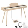 LEADZM E-Piano 88 Tasten Gewichtet Klavier,Elektro Klavier Produktbild-Vorschau 1
