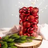 Kunststoff Weihnachtskugel rot 1 Set - 34 Stück Ø 6cm Deko Produktbild-Vorschau 13