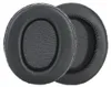 2 coussinets d'oreille en coton noir, adaptés aux casques Voir les images du produit 3