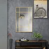 HOMCOM Rechteckiger Wandspiegel, Fensterspiegel, 90 x 60 Produktbild-Vorschau 2