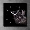 Coloray Uhr auf Leinwand 30x30 cm Wand Uhr Dekoration Produktbild-Vorschau 2