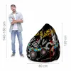 Dreamroots Bean Bag 80x80x120cm Beanbag s operadlom a Náhľad obrázku produktu 6