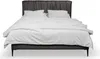 Graues Doppelbett Polster Betten Bettkasten Design Produktbild-Vorschau 3