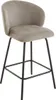 CALICOSY - 2er-Set Hocker aus meliertem Stoff mit Produktbild-Vorschau 5