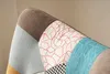MODFU Schaukelstuhl Patchwork Sessel mit Fußstütze , Produktbild-Vorschau 9