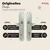 DOMINO Türgriff 78 Drückergarnitur WC - Badezimmer Set | Produktbild-Vorschau 7